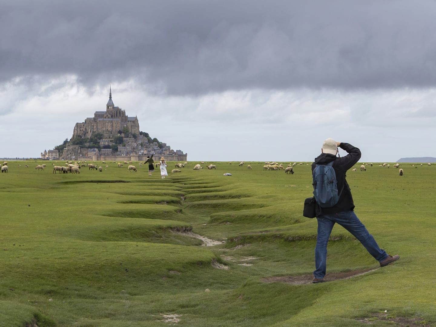 Sortie de l'atelier photo au Mont Saint-Michel